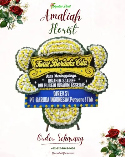 Papan Bunga Duka di Pengaradan